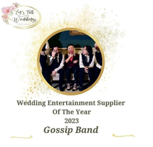 Winners - Wedding entertainment suppliers of the year 2023 - Gossip Band